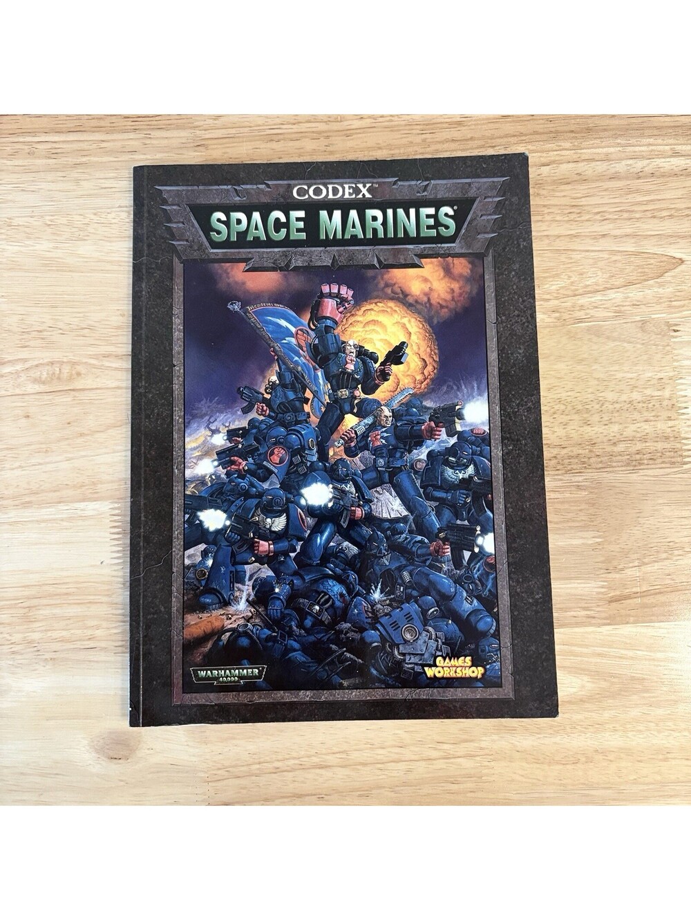 CODEX: SPACE MARINES. AND THEY SHALL KNOW NO FEAR. WARHAMMER 40000 3RD PRINT VGD